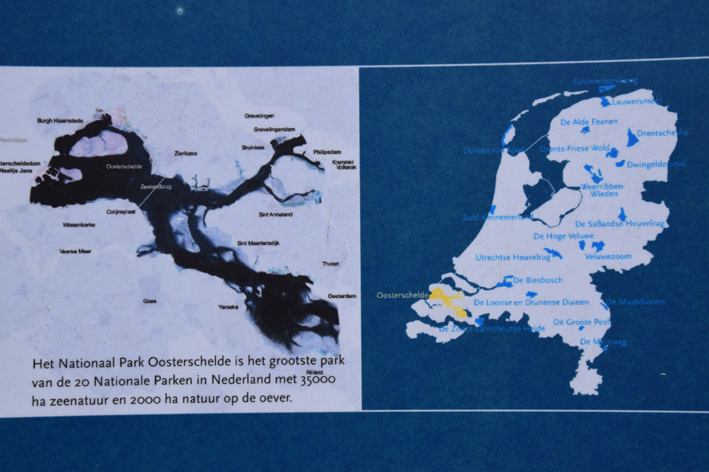 Nationaal Park Oosterschelde Bord Yerseke